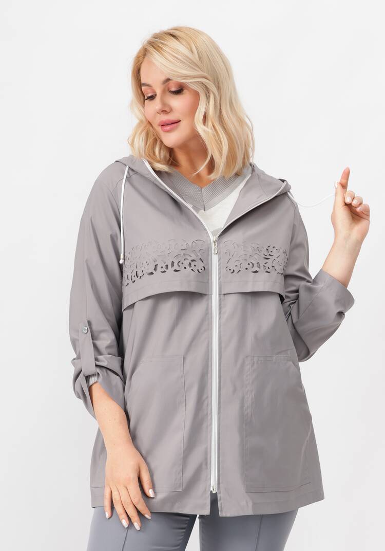 Ветровка с ажурной кокеткой шир.  750, рис. 39