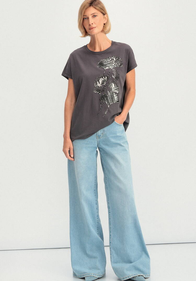 Футболка с металлизированным напылением шир.  750, рис. 10