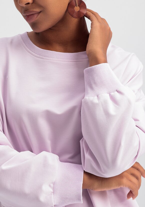 Свитшот свободного кроя с накладным карманом шир.  580, рис. 6