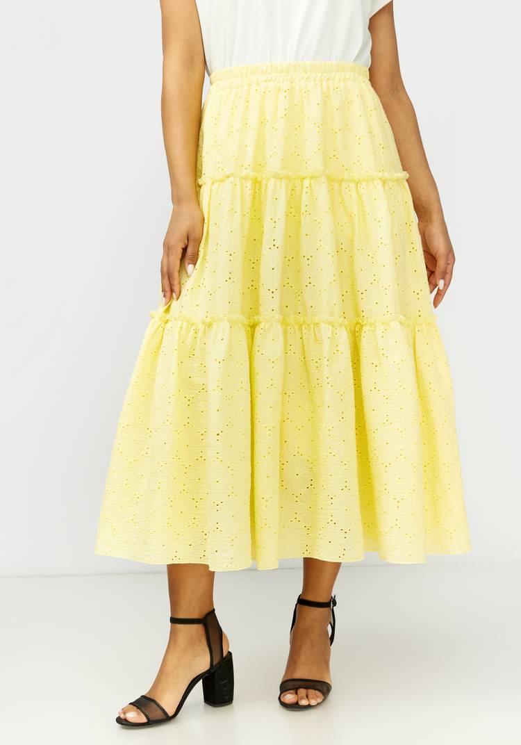 Юбка с воланами из шитья шир.  750, рис. 15