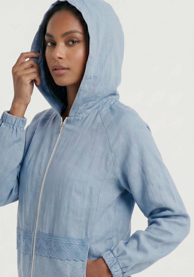 Жакет изо льна Зов души шир.  750, рис. 9