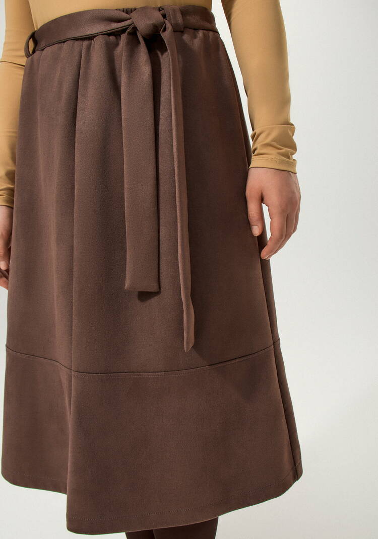 Юбка с клиньями на резинке шир.  750, рис. 9