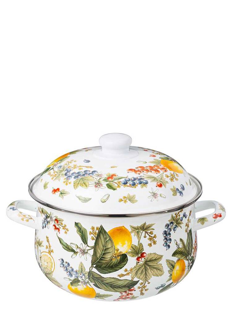 Эмалированная кастрюля с крышкой шир.  750, рис. 29