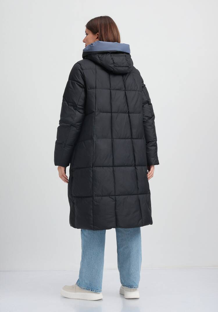 Пуховик с асимметричной молнией шир.  750, рис. 13