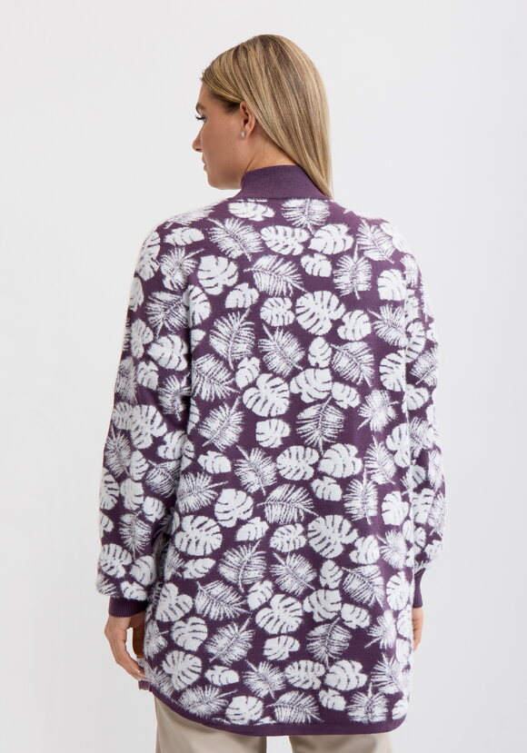 Туника пушистая с принтом шир.  580, рис. 9