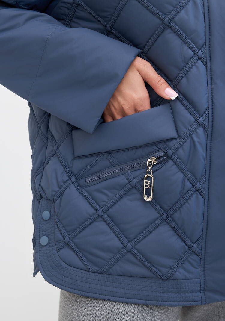 Куртка с капюшоном, стеганная Эшли шир.  750, рис. 14