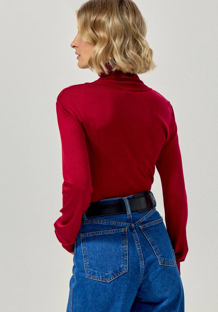 Водолазка с защипами у горловины шир.  750, рис. 13