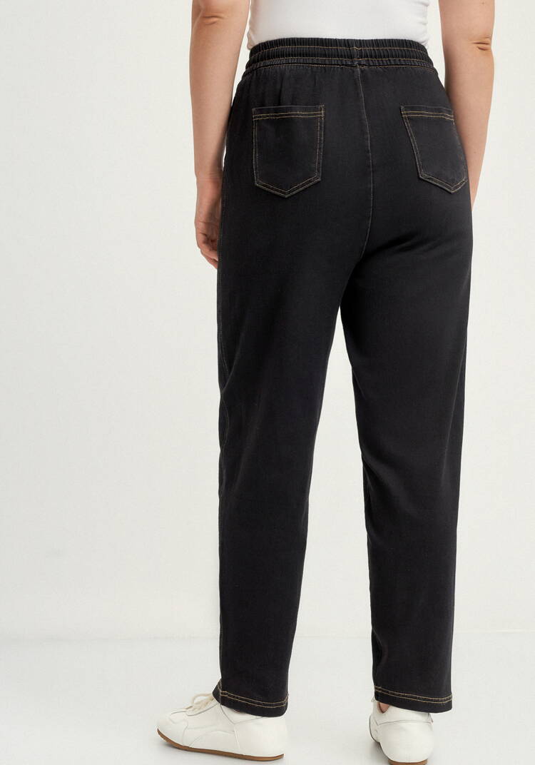 Брюки бананы с миниатюрной вышивкой шир.  750, рис. 12