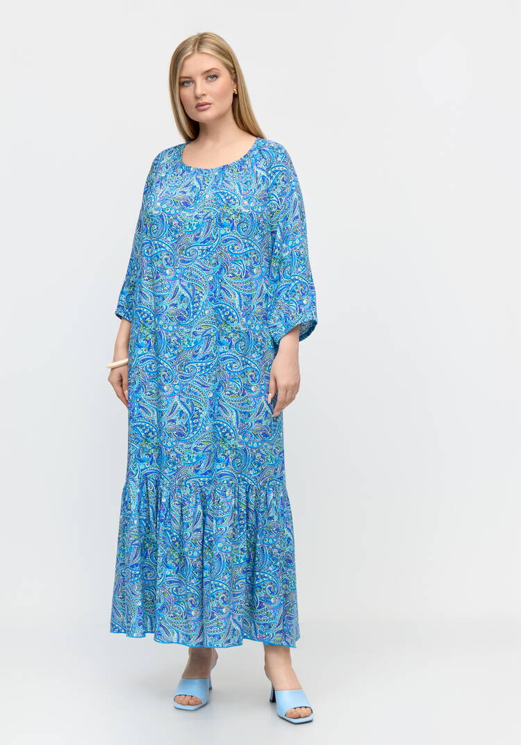 Платье Цвeтущий сад шир.  750, рис. 7