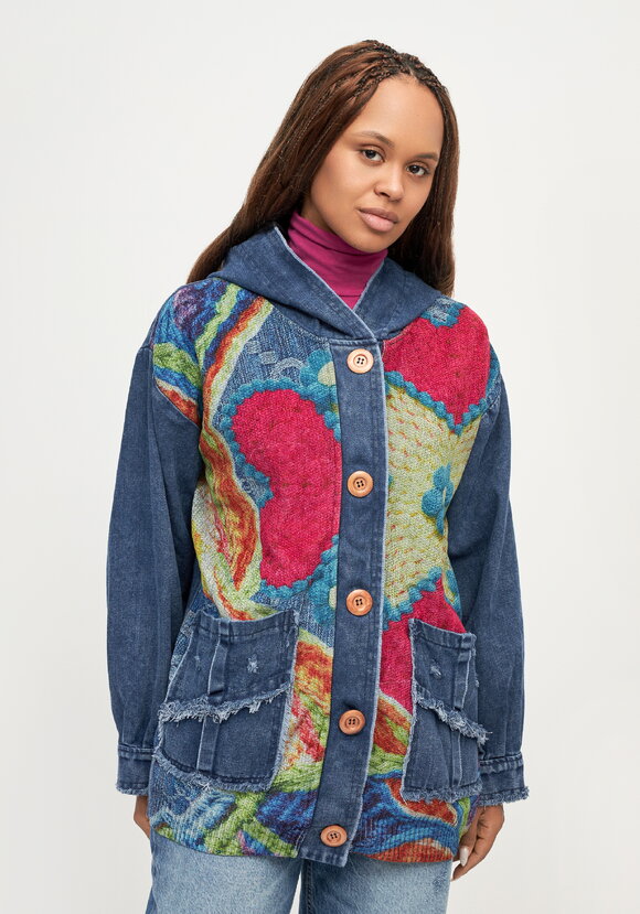 Джинсовая куртка Эшли шир.  580, рис. 11