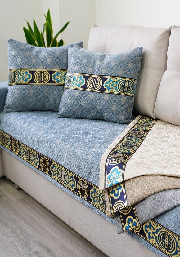 Дивандек из шенилла Даурия шир.  580, рис. 9