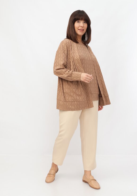 Кардиган с фактурным рисунком шир.  580, рис. 2