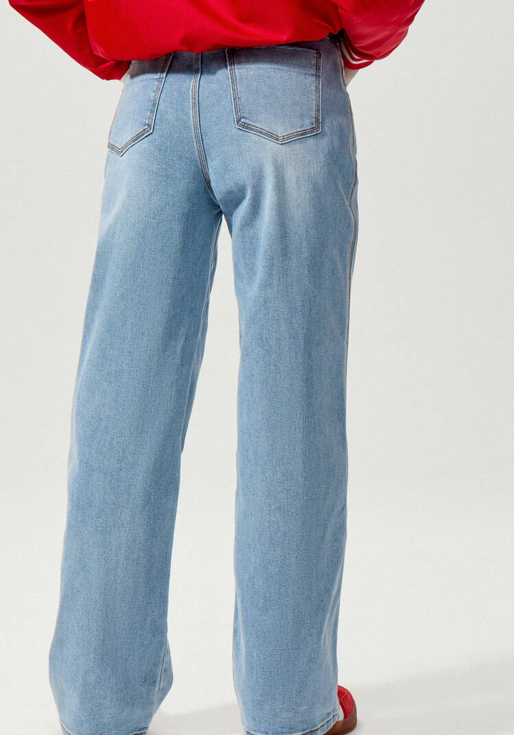 Джинсы с комфортным внутренним поясом шир.  750, рис. 3