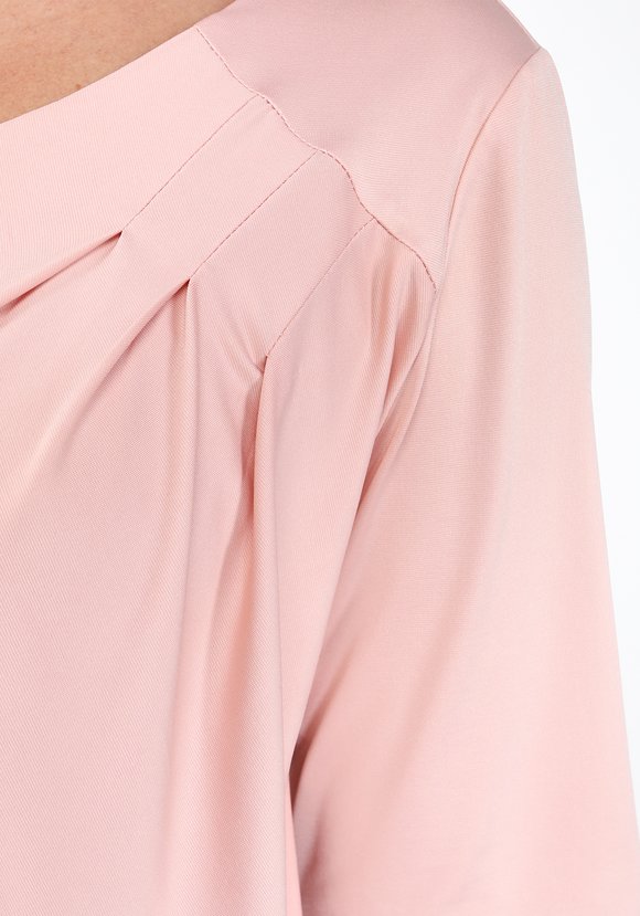 Блуза со складками на плече шир.  580, рис. 7