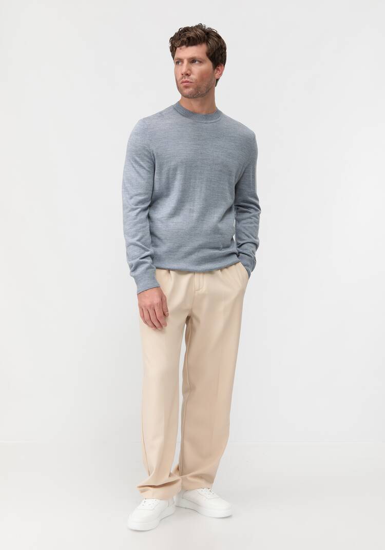 Джемпер классический с длинным рукавом шир.  750, рис. 20