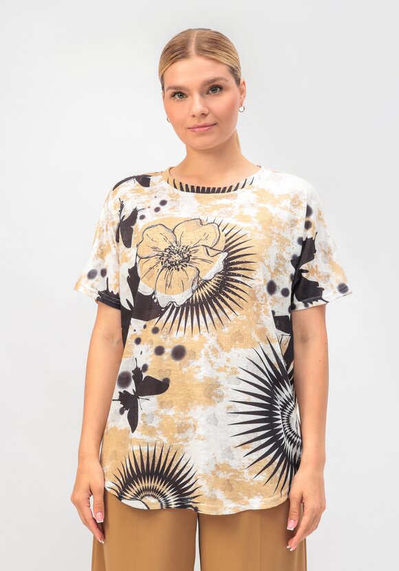 Футболка со стразами Мелисса шир.  580, рис. 19