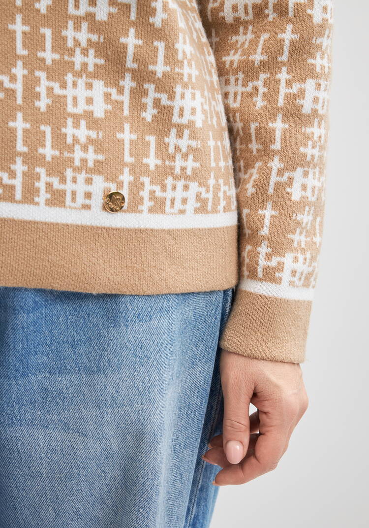 Кардиган трикотажный с отложным воротником шир.  750, рис. 6