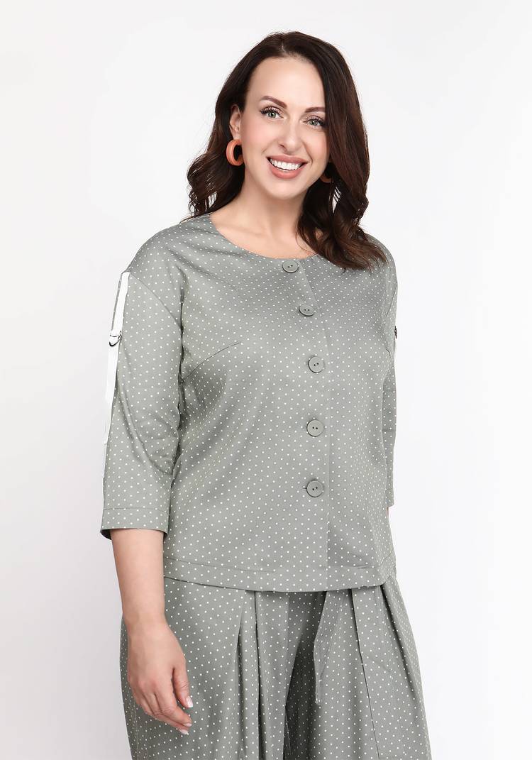 Пиджак с рукавами 3/4 шир.  750, рис. 5