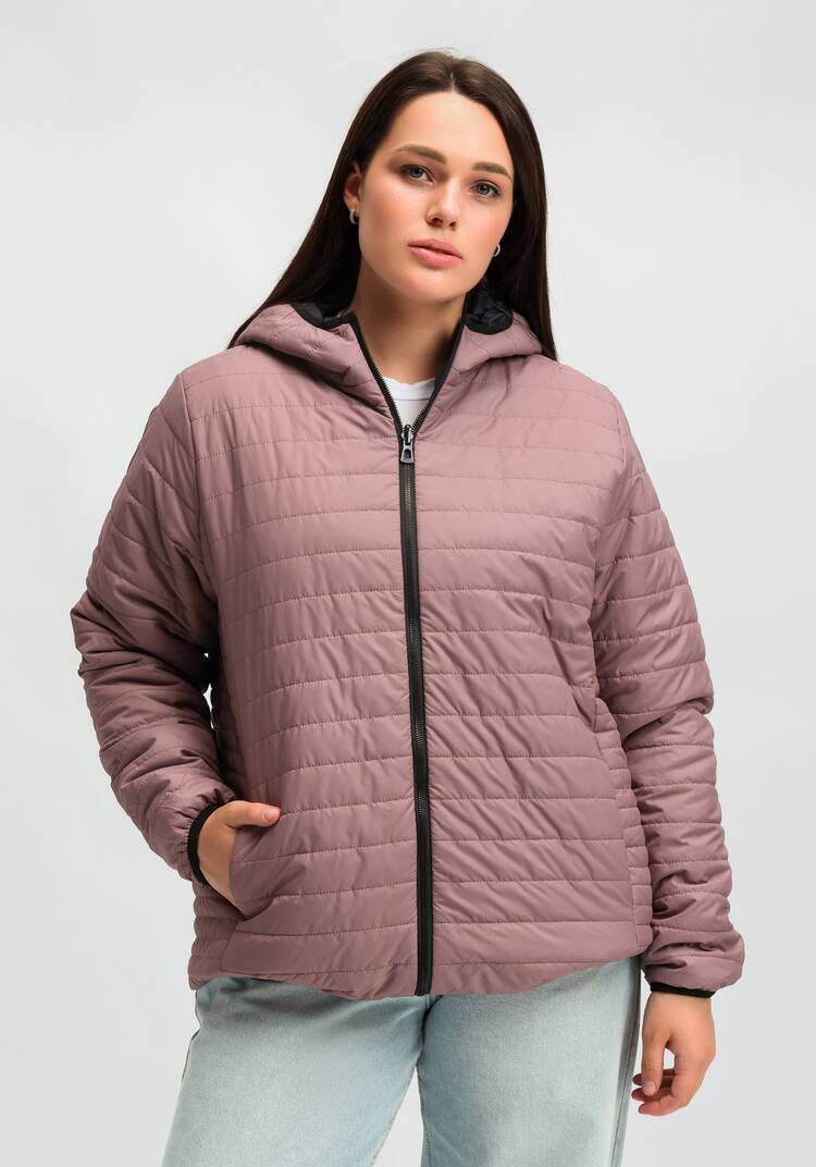 Куртка двухсторонняя с капюшоном на молнии шир.  750, рис. 20