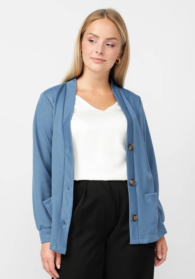 Трикотажный кардиган шир.  750, рис. 11