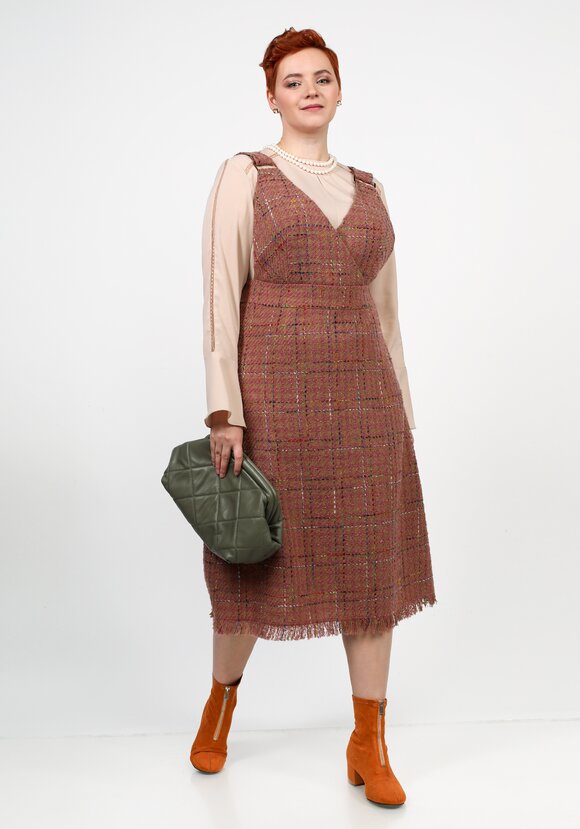 Сарафан с бахромой шир.  580, рис. 1