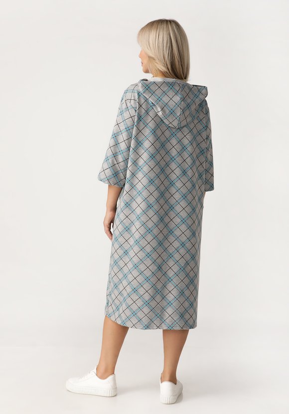 Халат женский с капюшоном Валентина шир.  580, рис. 2