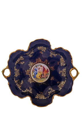 Фруктовница кобальтовая Влюблённая пара