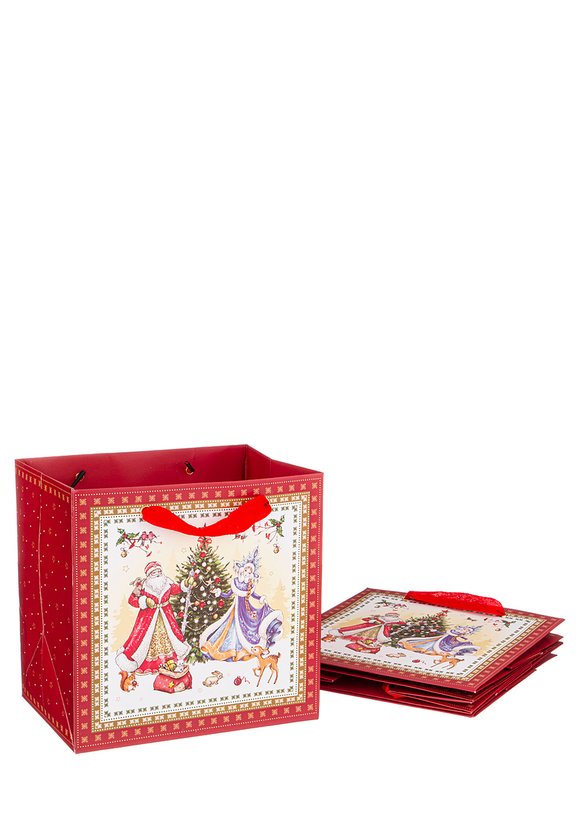 Комплект из 4-х бумажных пакетов Новый Год! шир.  580, рис. 2