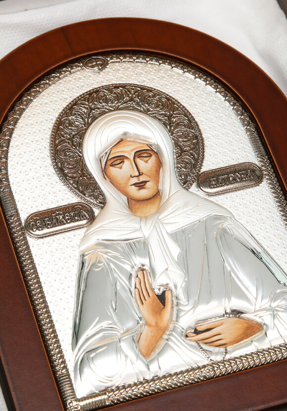 Икона Покровители семьи и дома, 13*16,5 см шир.  580, рис. 19