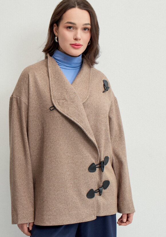 Пиджак с асимметричной застёжкой шир.  580, рис. 12