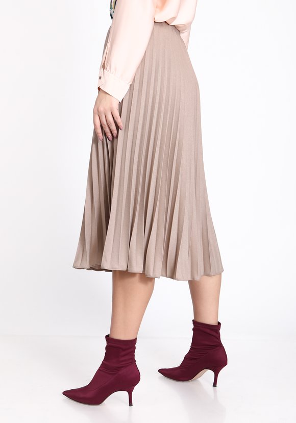 Юбка гофре из трикотажной ткани шир.  580, рис. 9