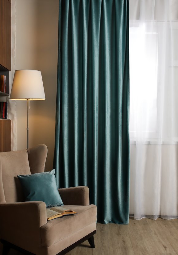 Портьера из велюра Танго шир.  580, рис. 7