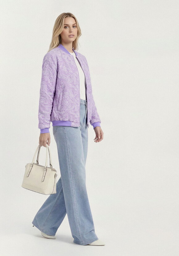 Бомбер из ткани с жаккардовым узором шир.  580, рис. 10