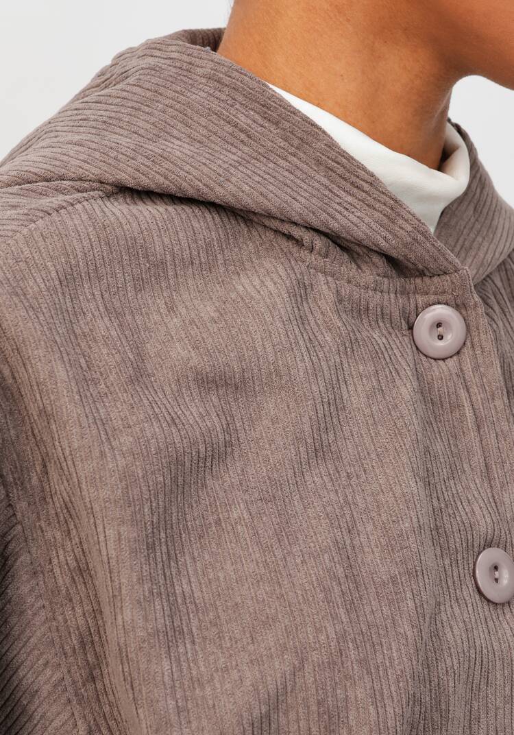 Ветровка из вельвета с капюшоном шир.  750, рис. 26