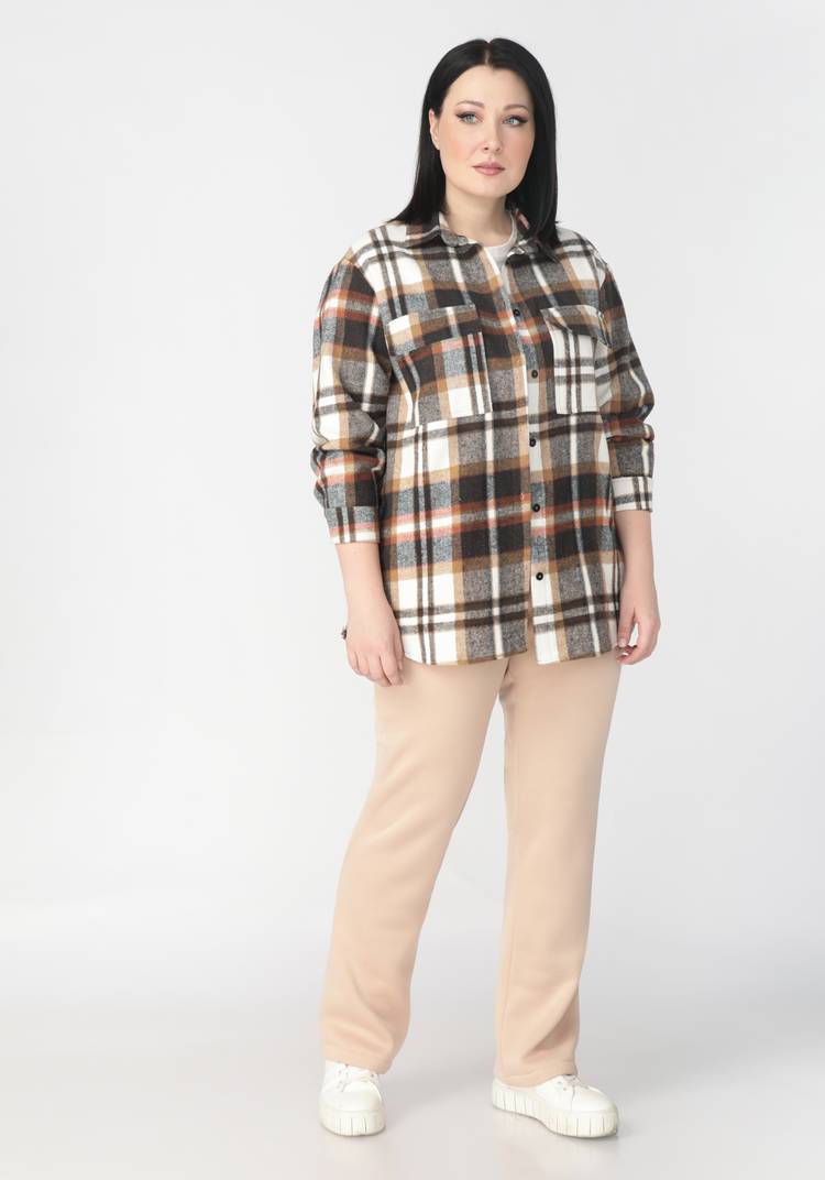 Брюки на резинке утепленные шир.  750, рис. 3