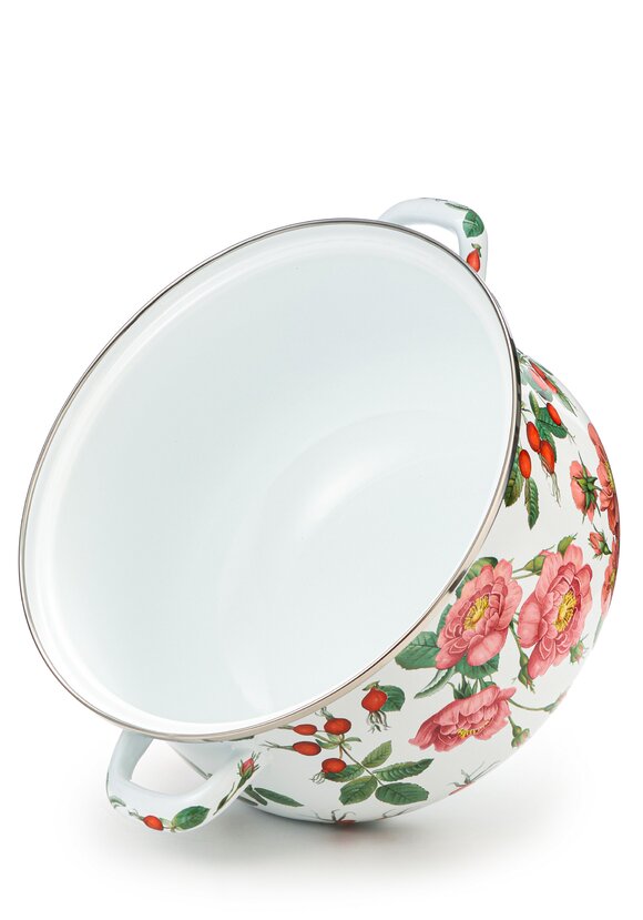 Эмалированная кастрюля с крышкой шир.  580, рис. 34