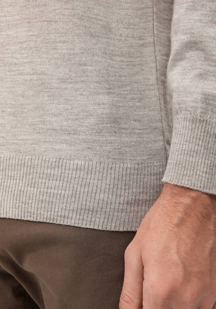 Джемпер классический с длинным рукавом шир.  750, рис. 5