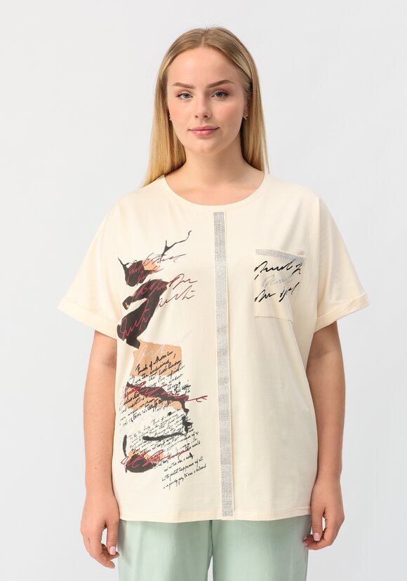 Блуза Скарлет шир.  580, рис. 9