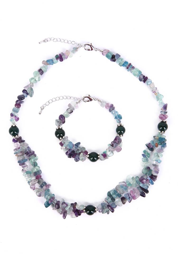 Комплект (бусы+браслет+серьги) Мариэль шир.  750, рис. 16