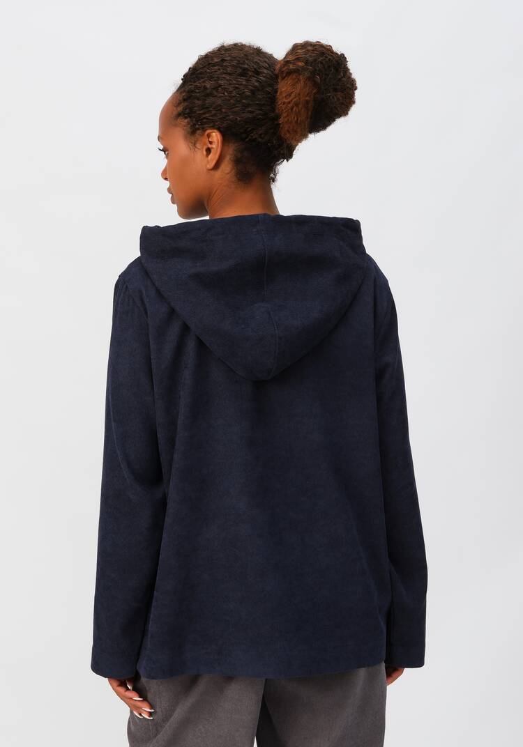 Куртка вельветовая с капюшоном шир.  750, рис. 11