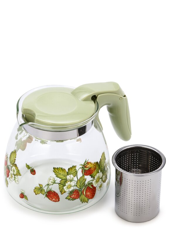 Заварочный стеклянный чайник с фильтром шир.  580, рис. 17