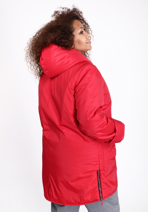 Куртка с капюшоном и накладными карманами шир.  580, рис. 14