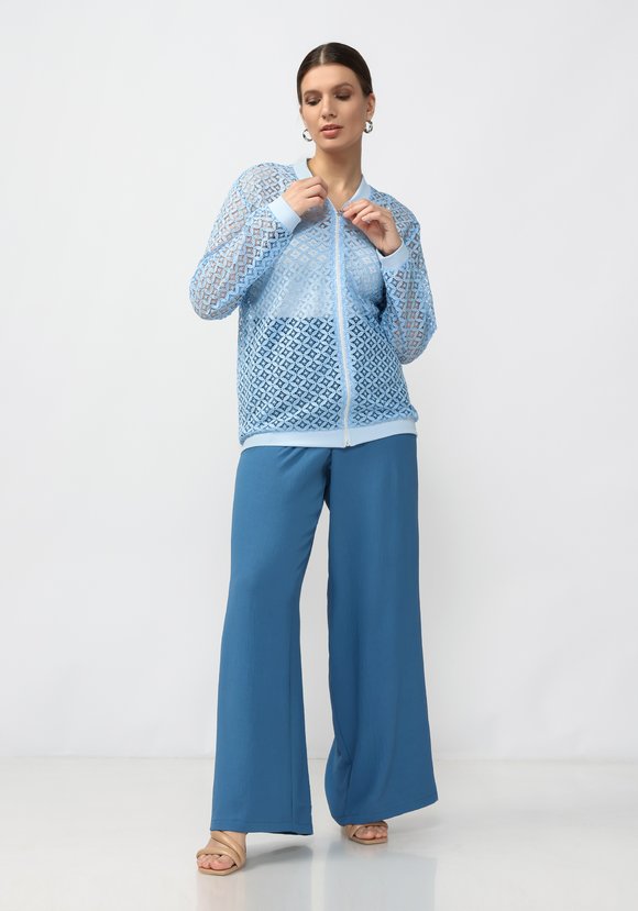 Бомбер кружевной Ребекка шир.  580, рис. 13