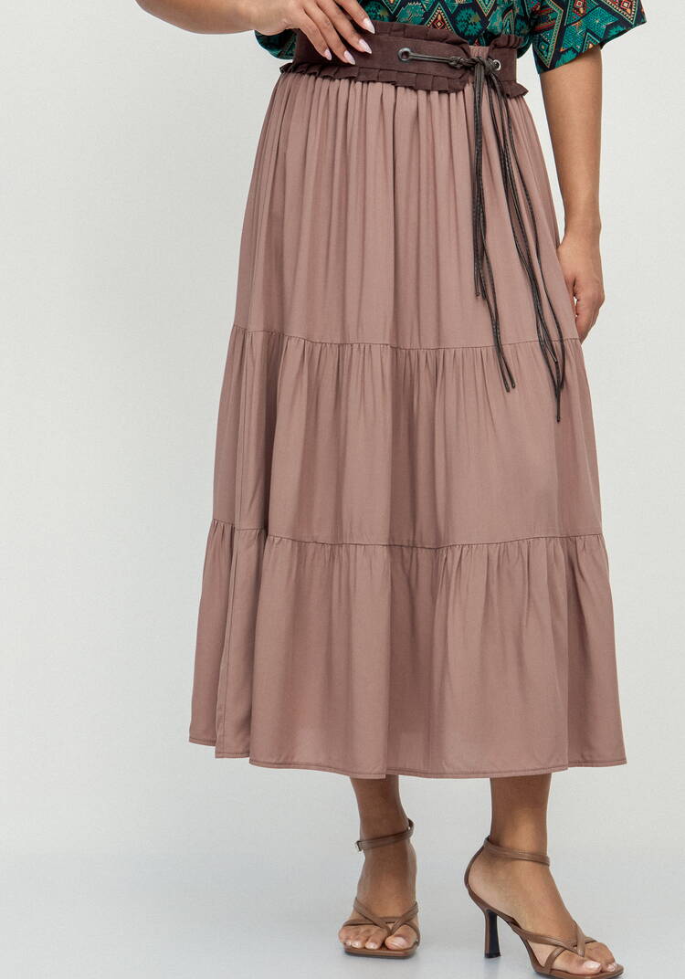 Юбка ярусная из штапеля шир.  750, рис. 2