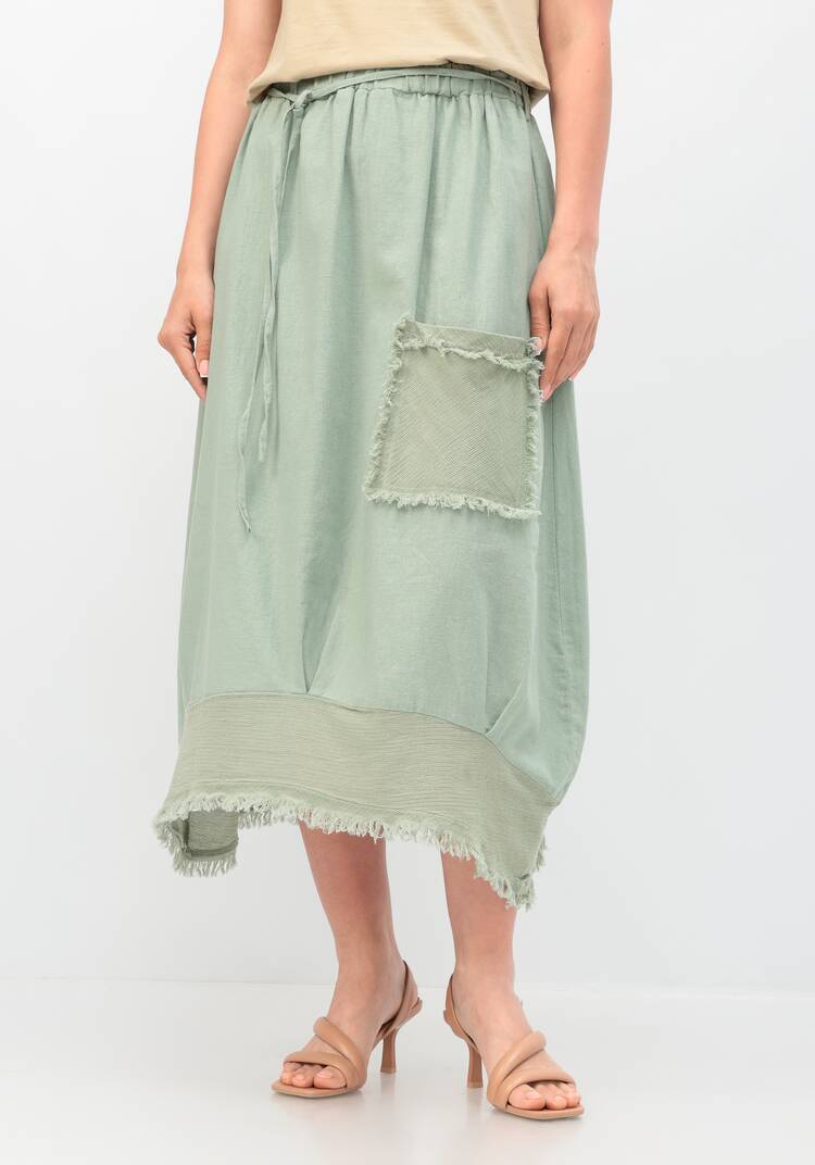 Юбка на резинке Камиль шир.  750, рис. 1