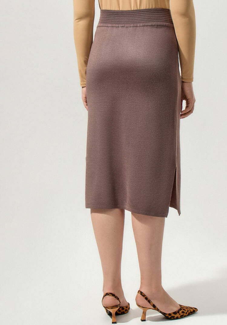 Юбка миди на широкой резинке шир.  750, рис. 15