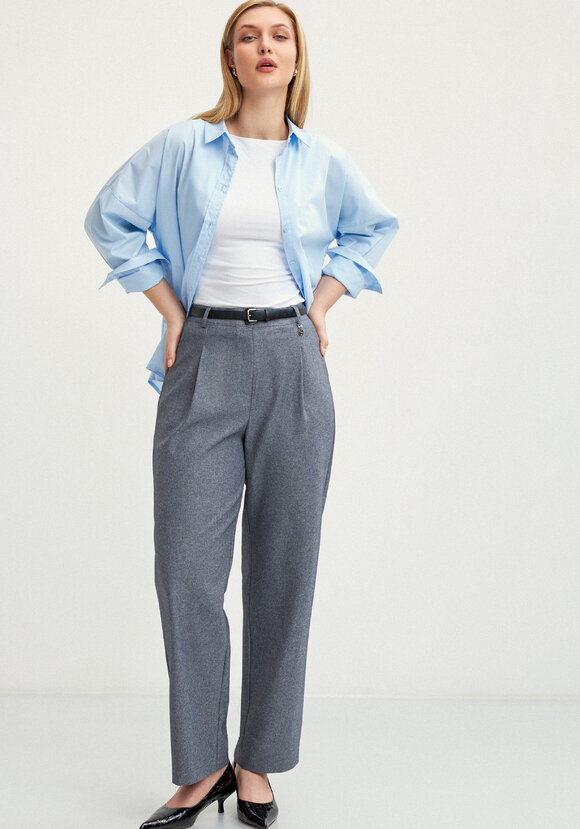 Брюки-бананы с карманами Герда шир.  580, рис. 7