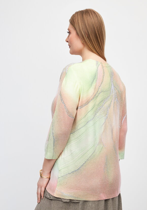 Блуза со стразами Венера шир.  580, рис. 3