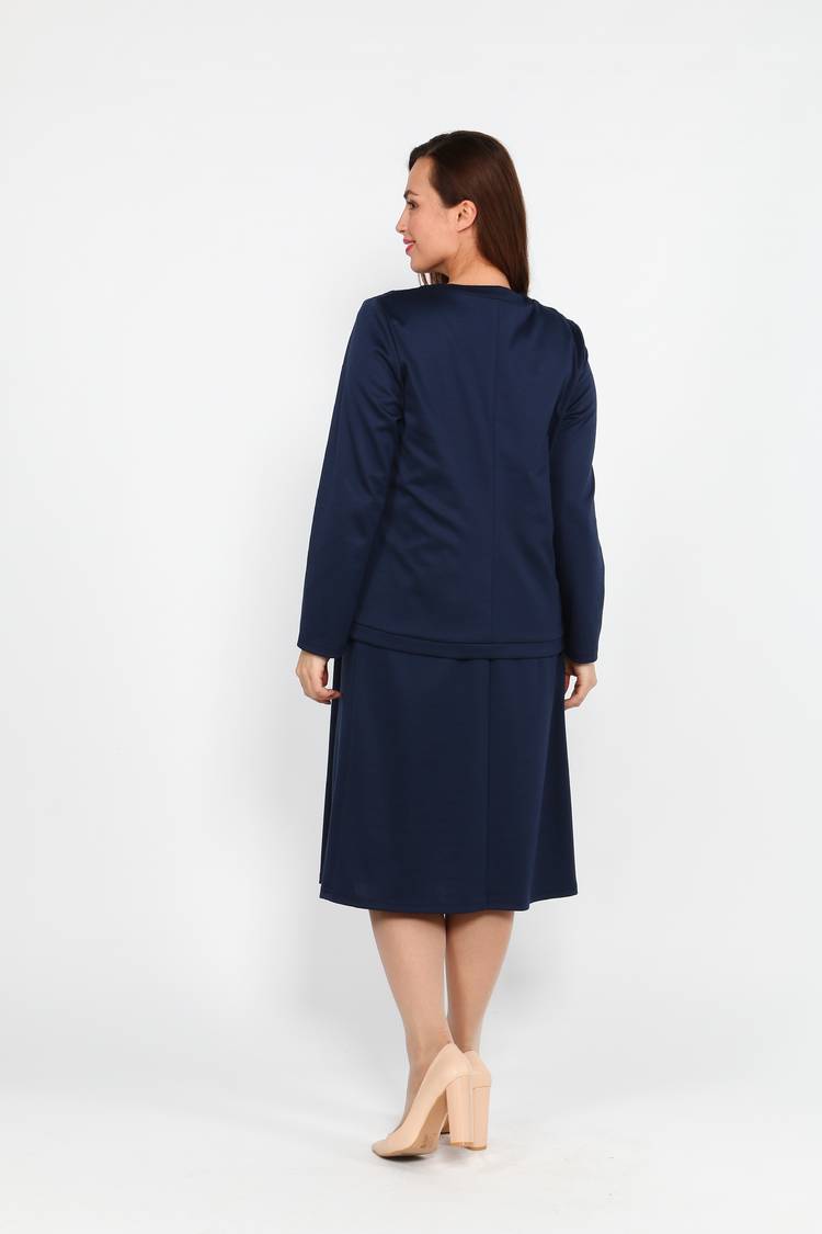 Кардиган с ажурным узором и пуговицей шир.  750, рис. 3