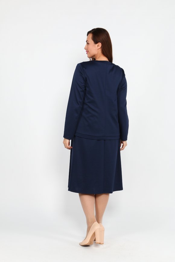 Кардиган с ажурным узором и пуговицей шир.  580, рис. 3